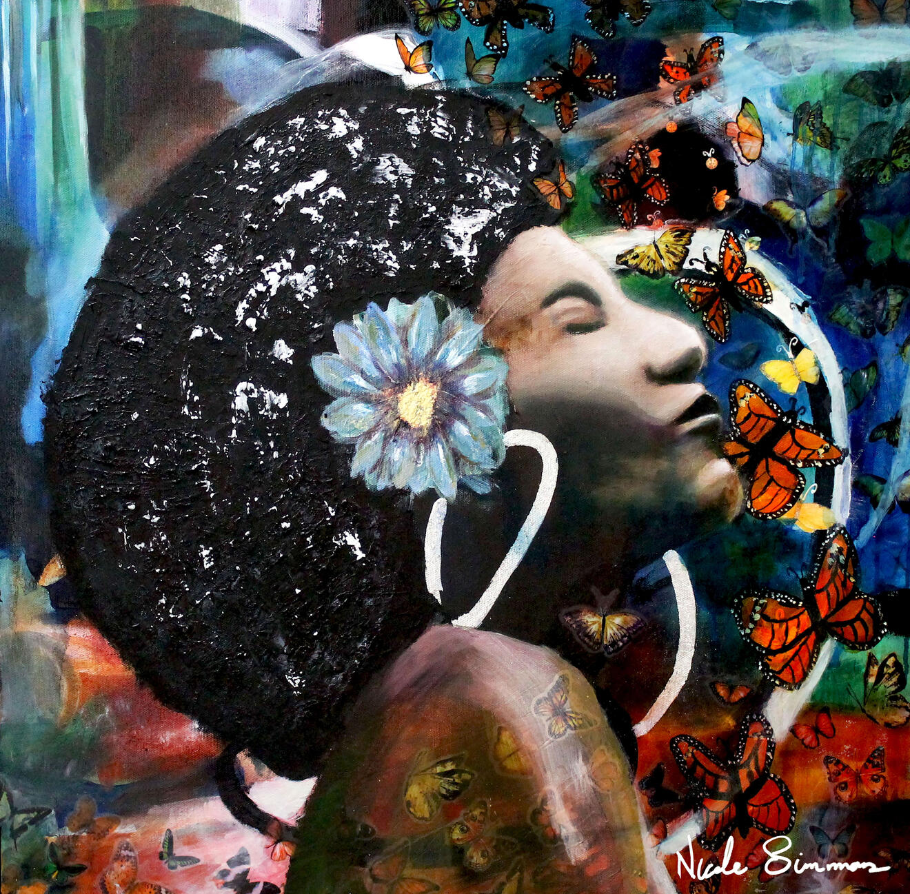 Nicole Simmons Art Logo